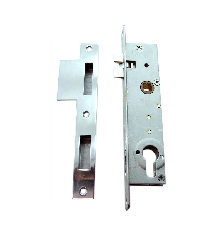 Cerradura de embutir para bombín F: 212X22