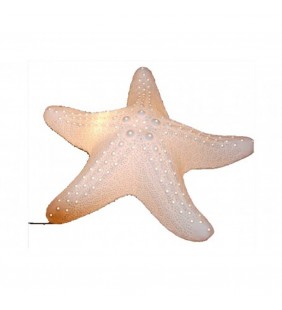 Lámpara porcelana estrella de mar