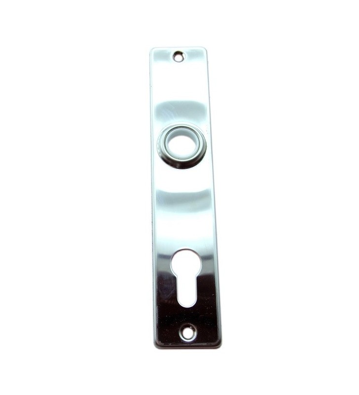Placa rectangular para manilla Q 9 y bombín
