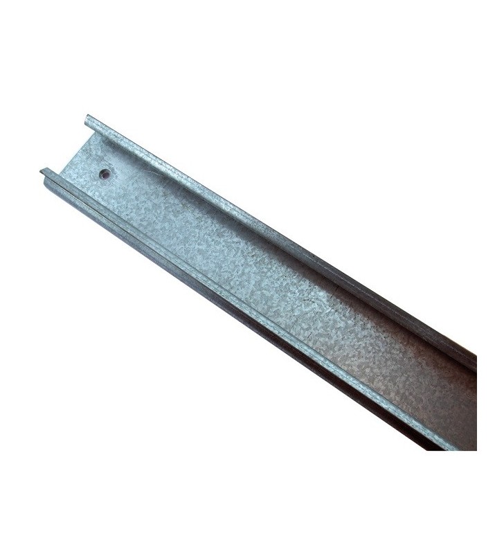 Guía superior galvanizado para puerta corredera