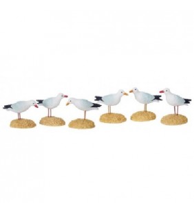 Gaviotas miniatura 6 uds.