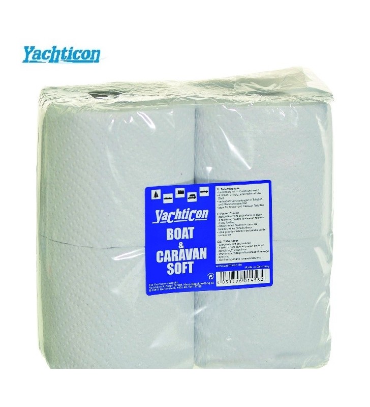 Papel higiénico Yachticon 4 rollos