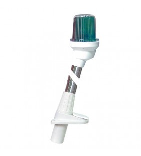 Luz tricolor enchufable blanca 54 cm