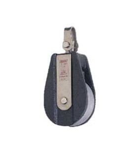 Polea simple con grillete giratorio 10mm