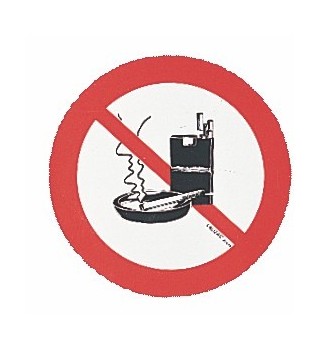 Pegatina Prohibido Fumar