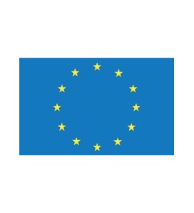 Bandera Europa 30 x 45 cm