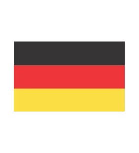 Bandera Alemania 20 x 30 cm