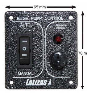 Medidas de Interruptor para bombas de 3 posiciones