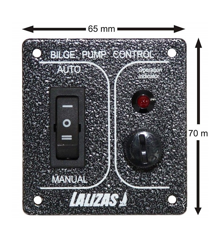 Medidas de Interruptor para bombas de 3 posiciones