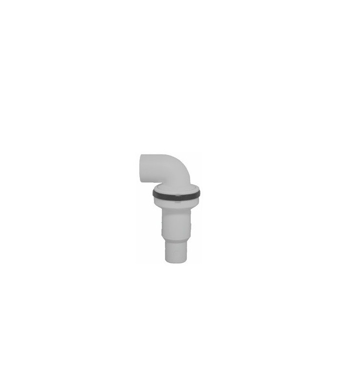 Codo con válvula anti retorno 1 pulgada