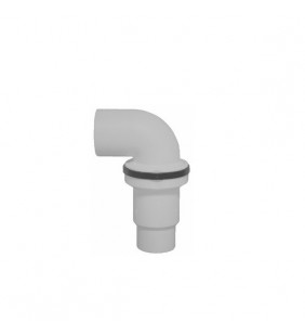 Codo con válvula antiretorno de 38mm