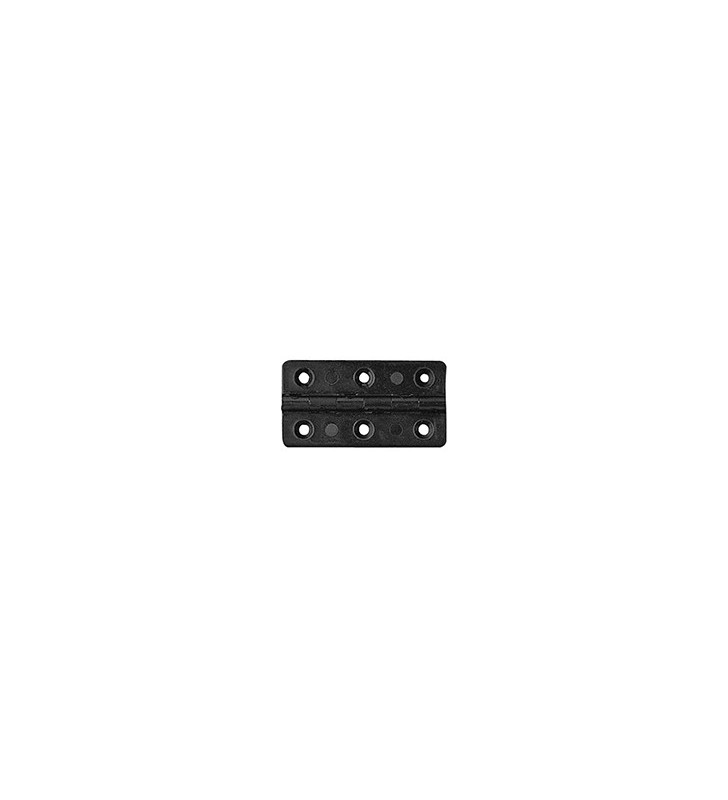 Bisagra plástico  rectangular 40 x 75 mm