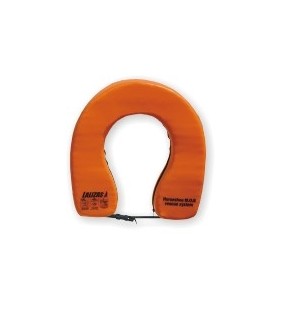 Salvavidas herradura Lalizas naranja