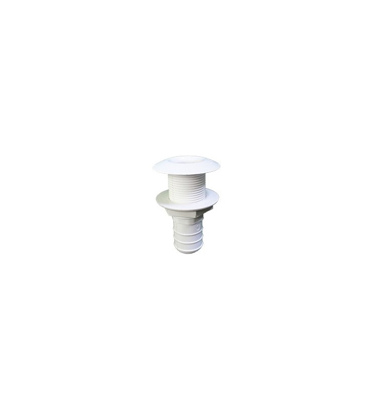 Pasacasco para tubo de 20mm blanco