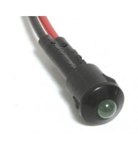 Led verde 12/24V blister de 5 ud