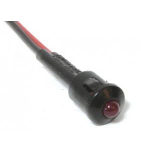 Led rojo 12/24V blister de 5 ud