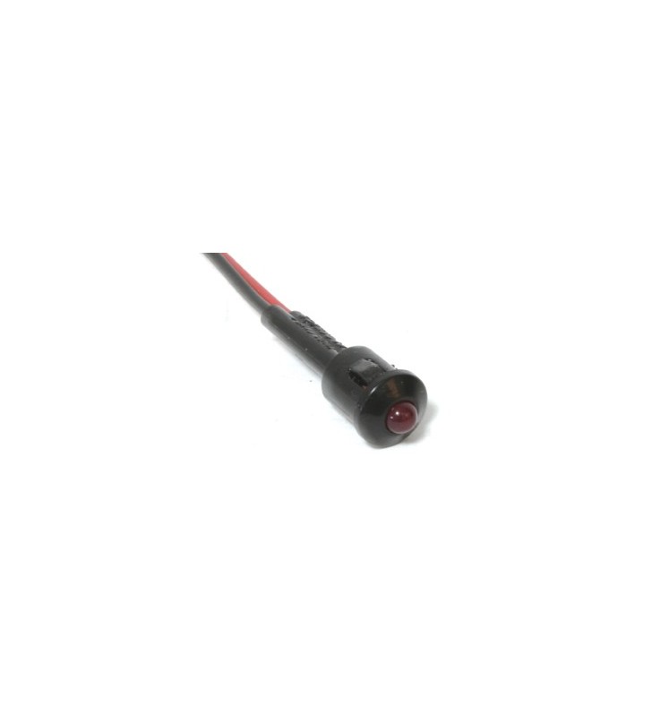 Led rojo 12/24V blister de 5 ud