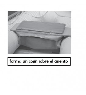 Bolsa de estiba y asiento para neumática