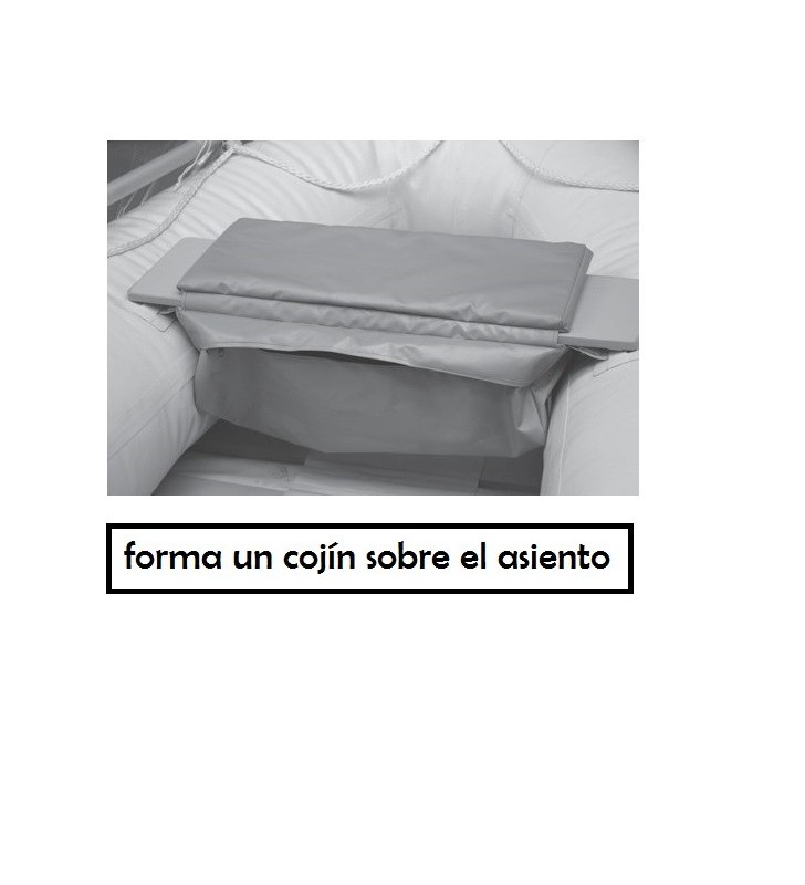 Bolsa de estiba y asiento para neumática