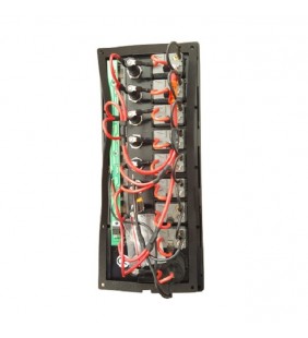 Panel 8 interruptores y toma 12 V