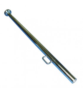 Mástil de bandera 80 cm inox
