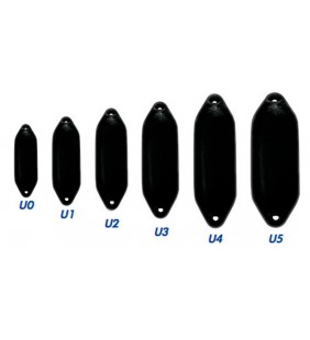 Defensa Ocean 220 x 760 mm negro U6