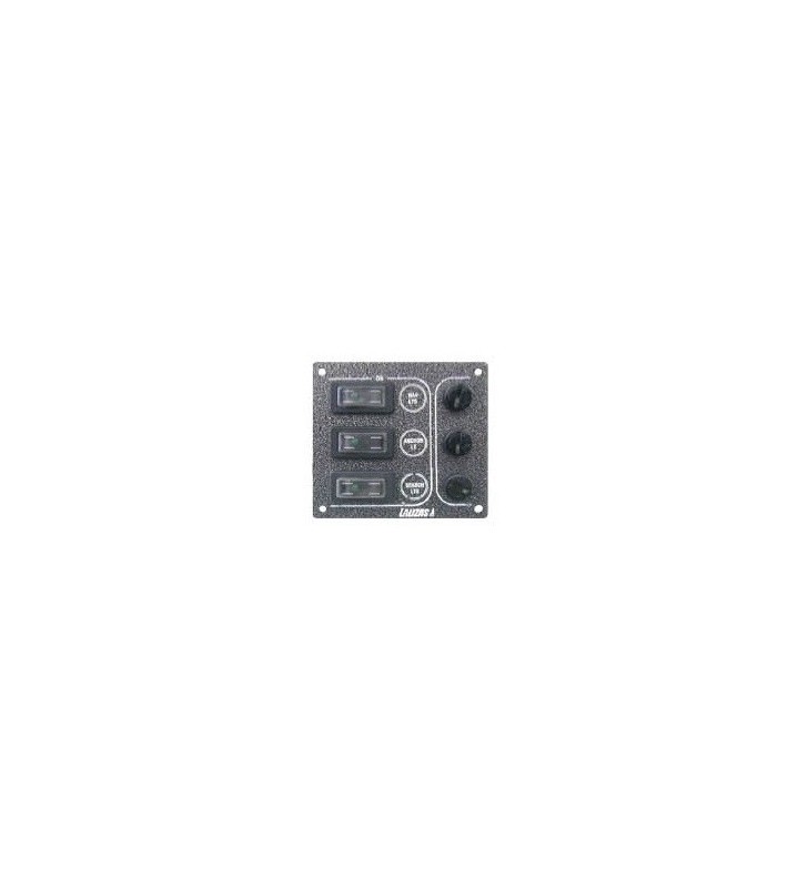 Panel de interruptores SP3 ultra negro